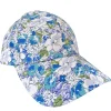 Adult Baseball Hat, Iris Floral