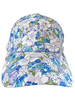 Adult Baseball Hat, Iris Floral