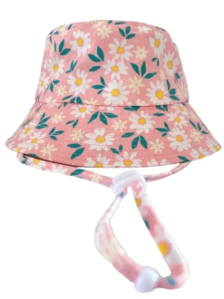Adult Bucket Hat, Daisy Floral