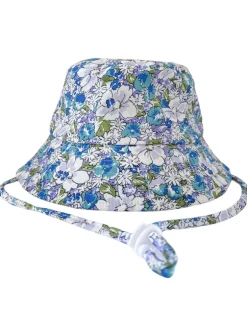 Adult Bucket Hat, Iris Floral