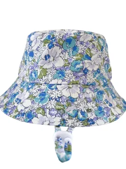 Adult Bucket Hat, Iris Floral