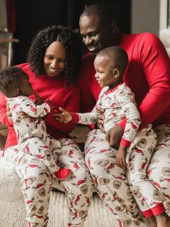 Adult Men's Tee & Lounge Pant Pajama Set, Guide My Sleigh