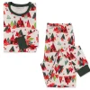 Adult Women's Pajama Set, Modern Forest