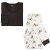Adult Women's Pajama Set, Northern Reindeer