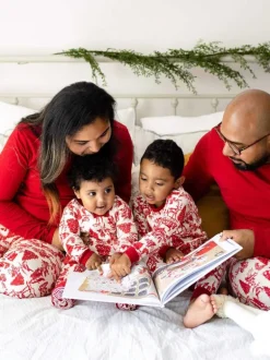 Adult Women's Pajama Set, Woodland Winter