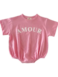 Amour / Organic Graphic T-Shirt Bubble