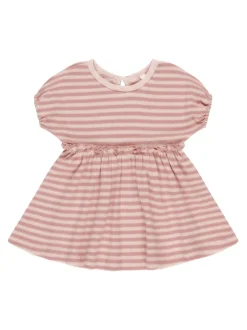 Annie Dress + Bloomer, Pink Stripe