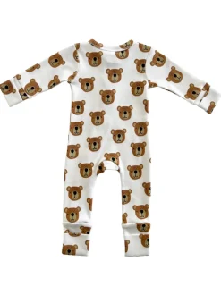 Baby Bear / Organic 2-Way Zip Romper