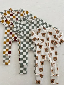 Baby Bear / Organic 2-Way Zip Romper