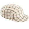 Baby Cap, Cinnamon Plaid