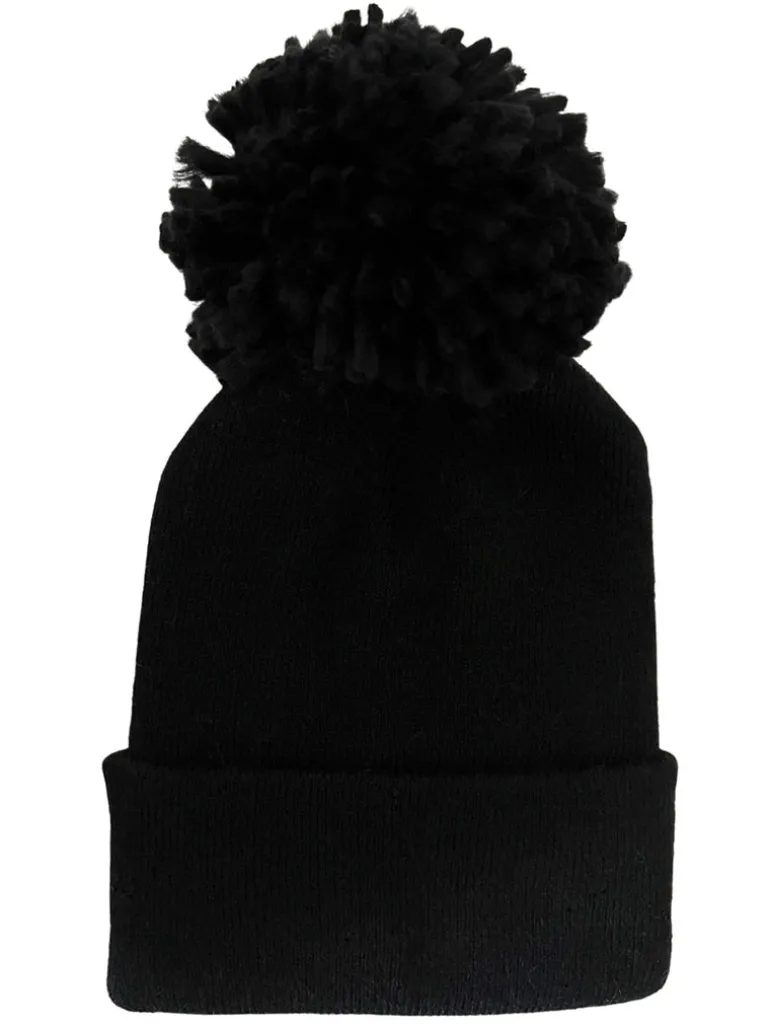 Baby's First Hat®, Black Pom
