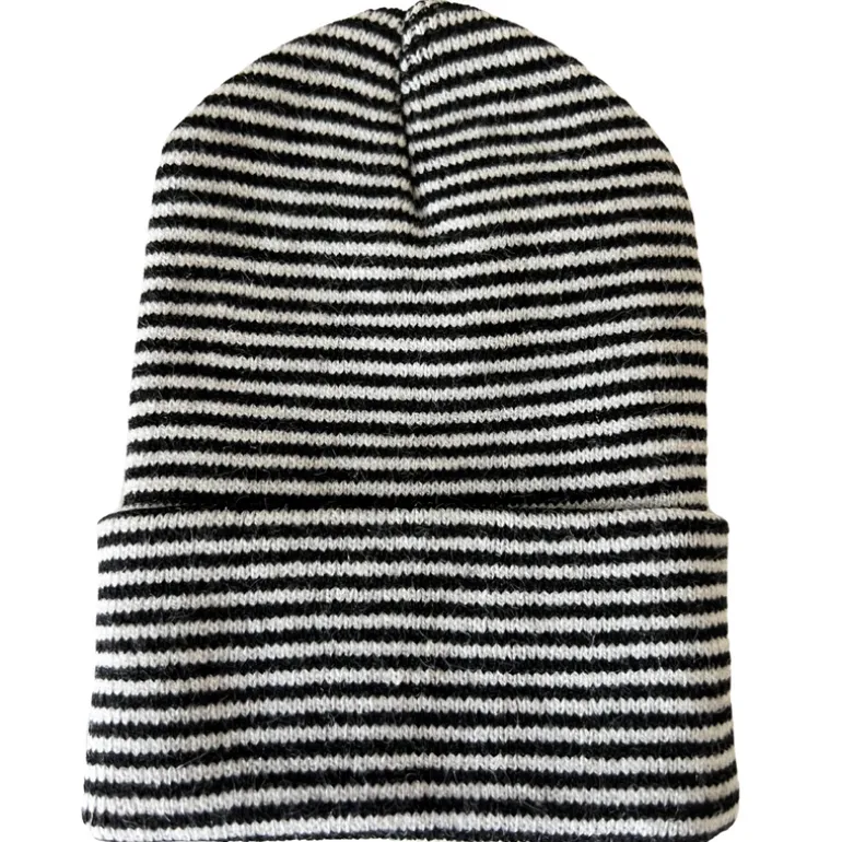 Baby's First Hat®, Black/White Stripe