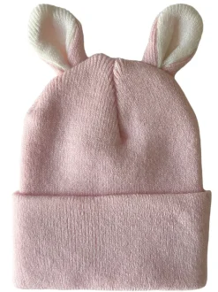 Baby's First Hat®, Petal Pink/Warm White Bunny