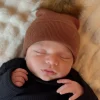 Baby's First Hat®, Sandalwood Fur Pom
