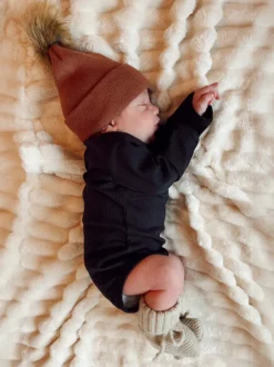 Baby's First Hat®, Sandalwood Fur Pom