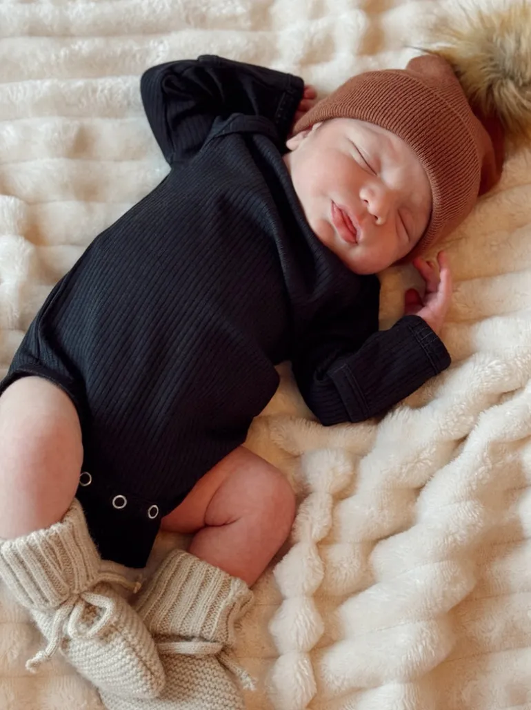 Baby's First Hat®, Sandalwood Fur Pom