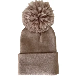 Baby's First Hat®, Tan Pom