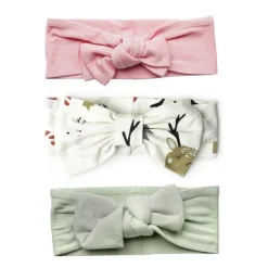 Bamboo Headband Set, Santa & Friends