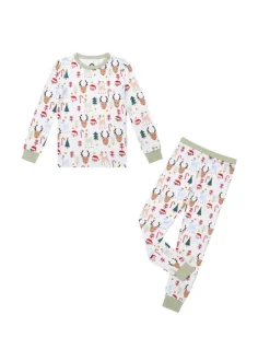 Bamboo 2-Piece Set, Santa & Friends