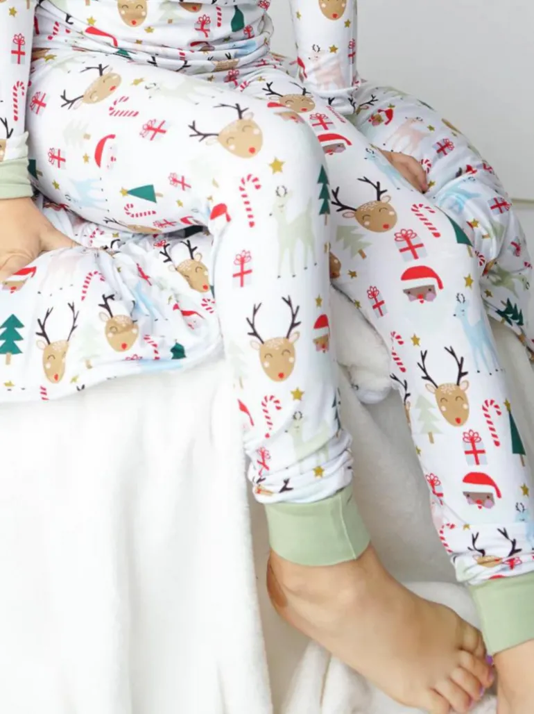 Bamboo 2-Piece Set, Santa & Friends