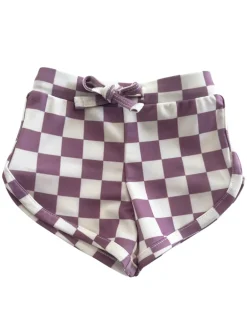 Berry Cheesecake Checkerboard / Laguna Swim Short / UPF 50+