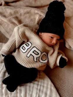 Bro Knit Sweater, Cocoa