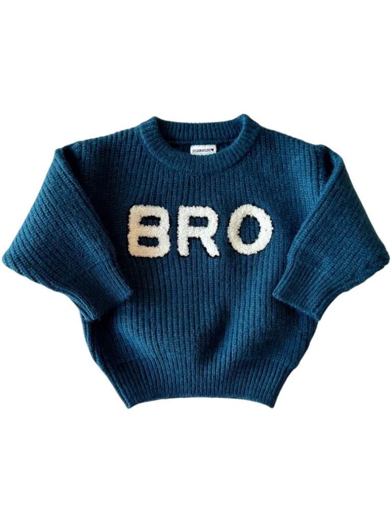 Bro Knit Sweater, Midnight
