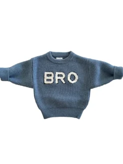 Bro Knit Sweater, Slate