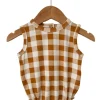Bubble Romper, Tuscany Plaid