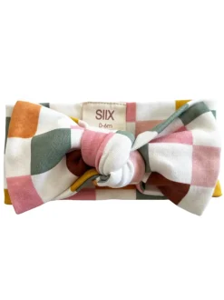 Cake Pop Checkerboard / Organic Bow