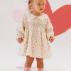 Callie Dress, Heart Ditsy
