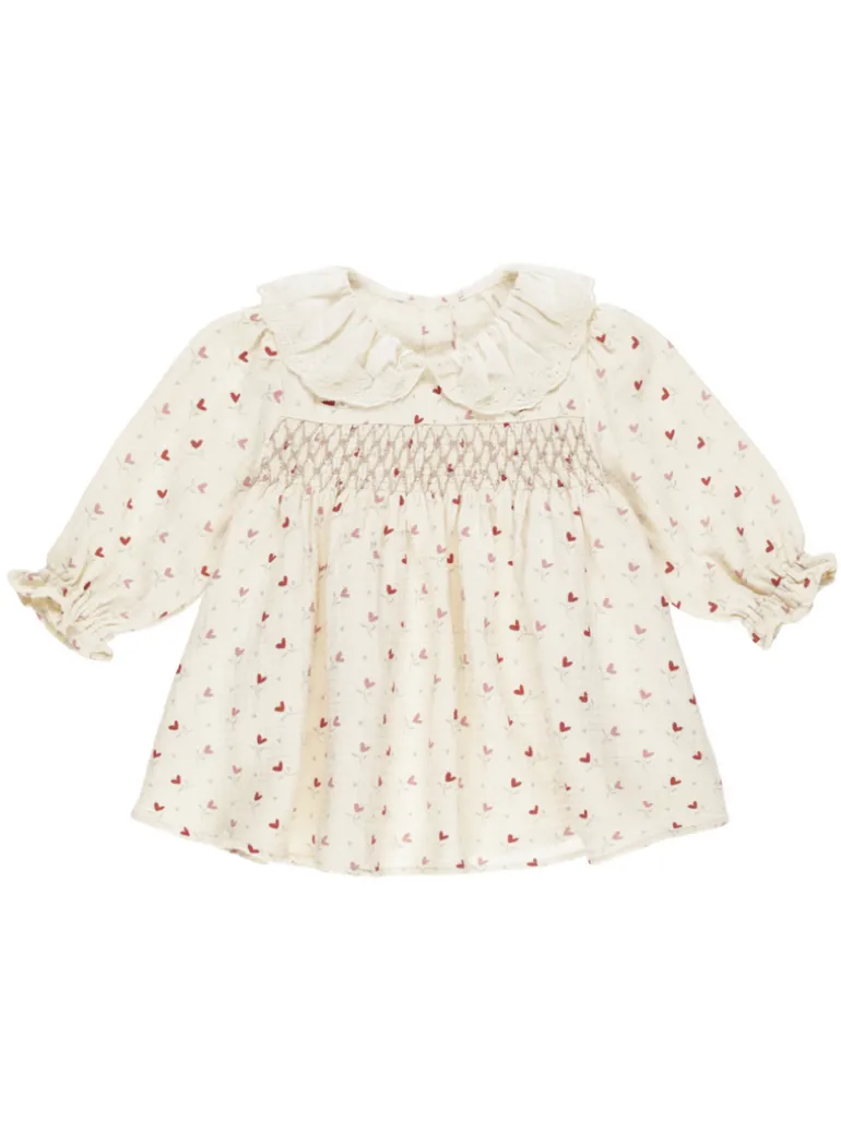 Callie Dress, Heart Ditsy