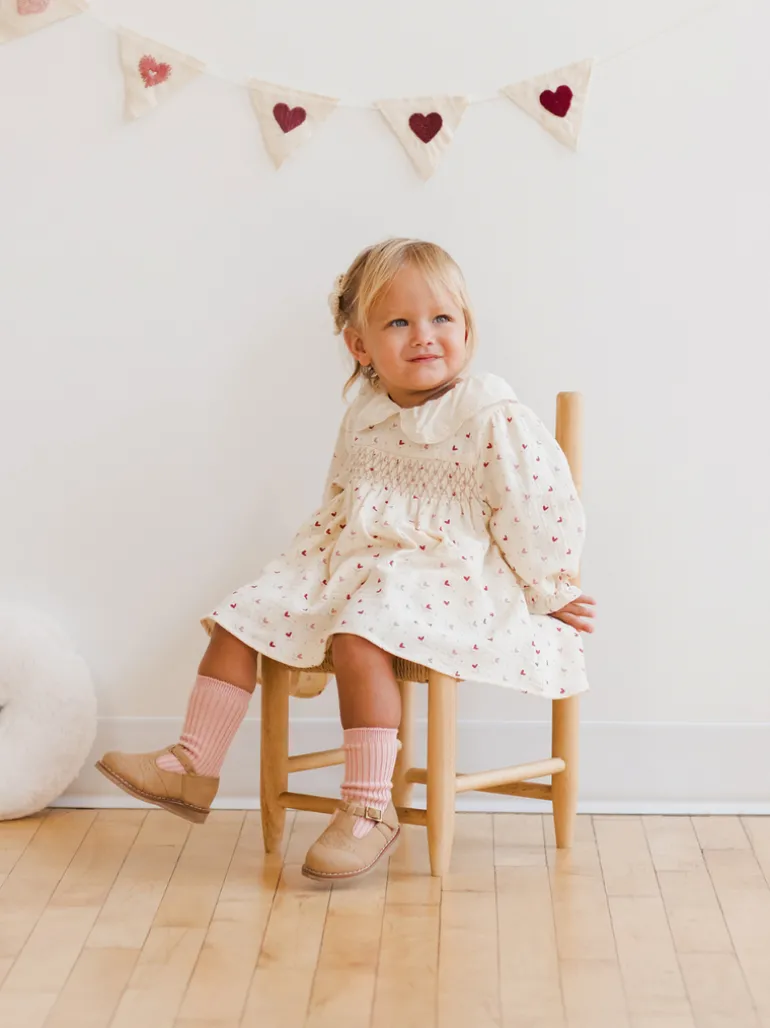 Callie Dress, Heart Ditsy