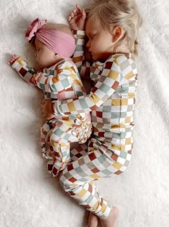 Cannoli Checkerboard / Organic 2-Piece Set