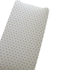 Changing Pad Cover, Natural/Black Geo