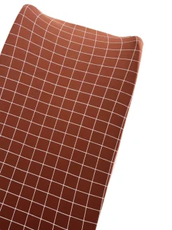 Changing Pad Cover, Truffle Windowpane