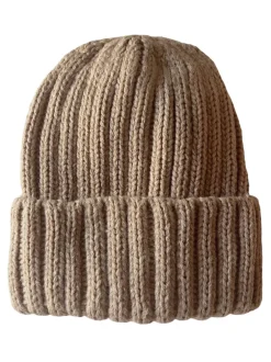Chunky Knit Hat, Taupe