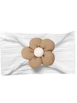 Daisy Cable Headband, Willow