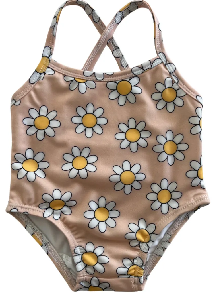 Daisy Pop Biscotti / Marina Swimsuit / UPF 50+