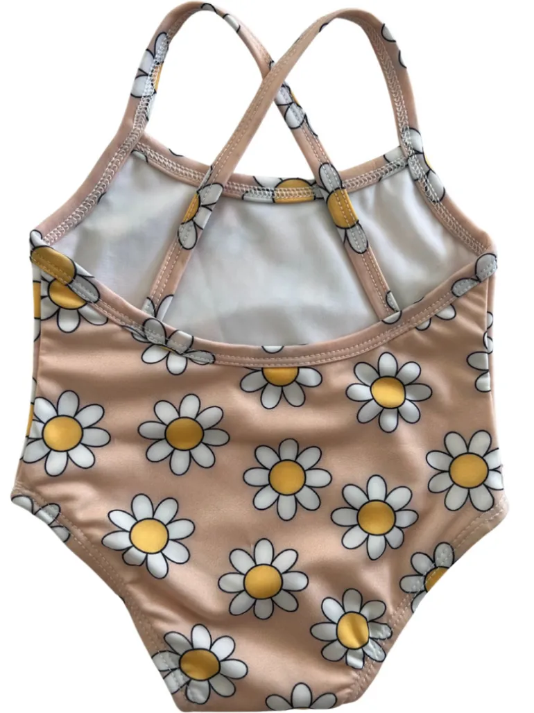 Daisy Pop Biscotti / Marina Swimsuit / UPF 50+