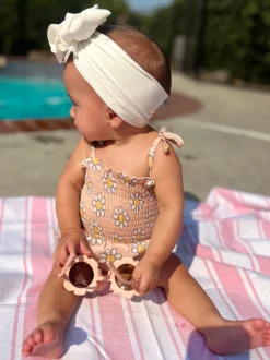 Daisy Pop Biscotti / Soleil Swimsuit / UPF 50+