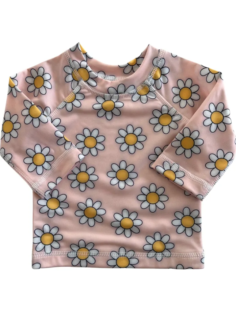 Daisy Pop Taffy / Maui Rashguard / UPF 50+