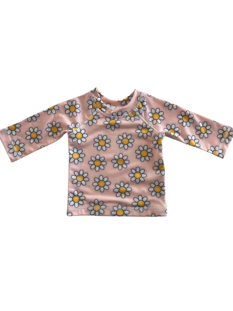 Daisy Pop Taffy / Maui Rashguard / UPF 50+