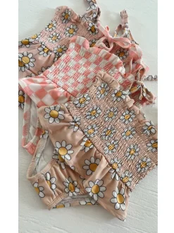 Daisy Pop Taffy / Soleil Swimsuit / UPF 50+
