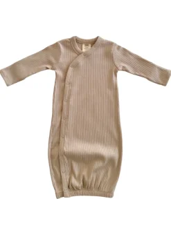 Desert Tan / Organic Ribbed Gown