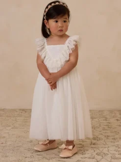 Dorthea Dress, White