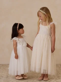 Dorthea Dress, White