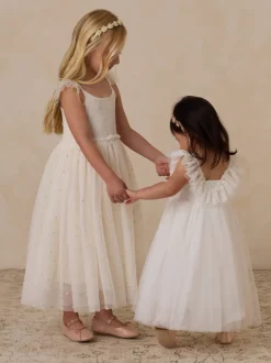 Dorthea Dress, White