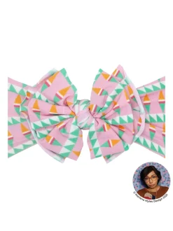 FAB-BOW-LOUS Bow, Abstract Feather