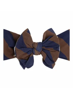 FAB-BOW-LOUS Bow, Navy/Bronze